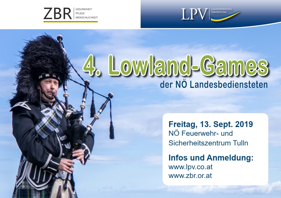 4. Lowland Games Plakat
